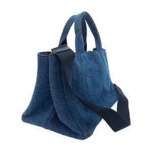 Prada Tote Bag Denim 2WAY Kanapa